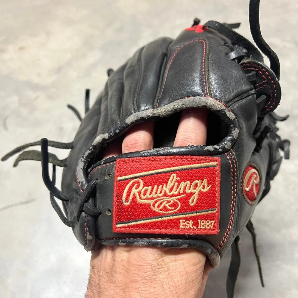 Rawlings GYPT4-4B Gold Glove Co Baseball Glove 11.5 Inch Black Leather Youth